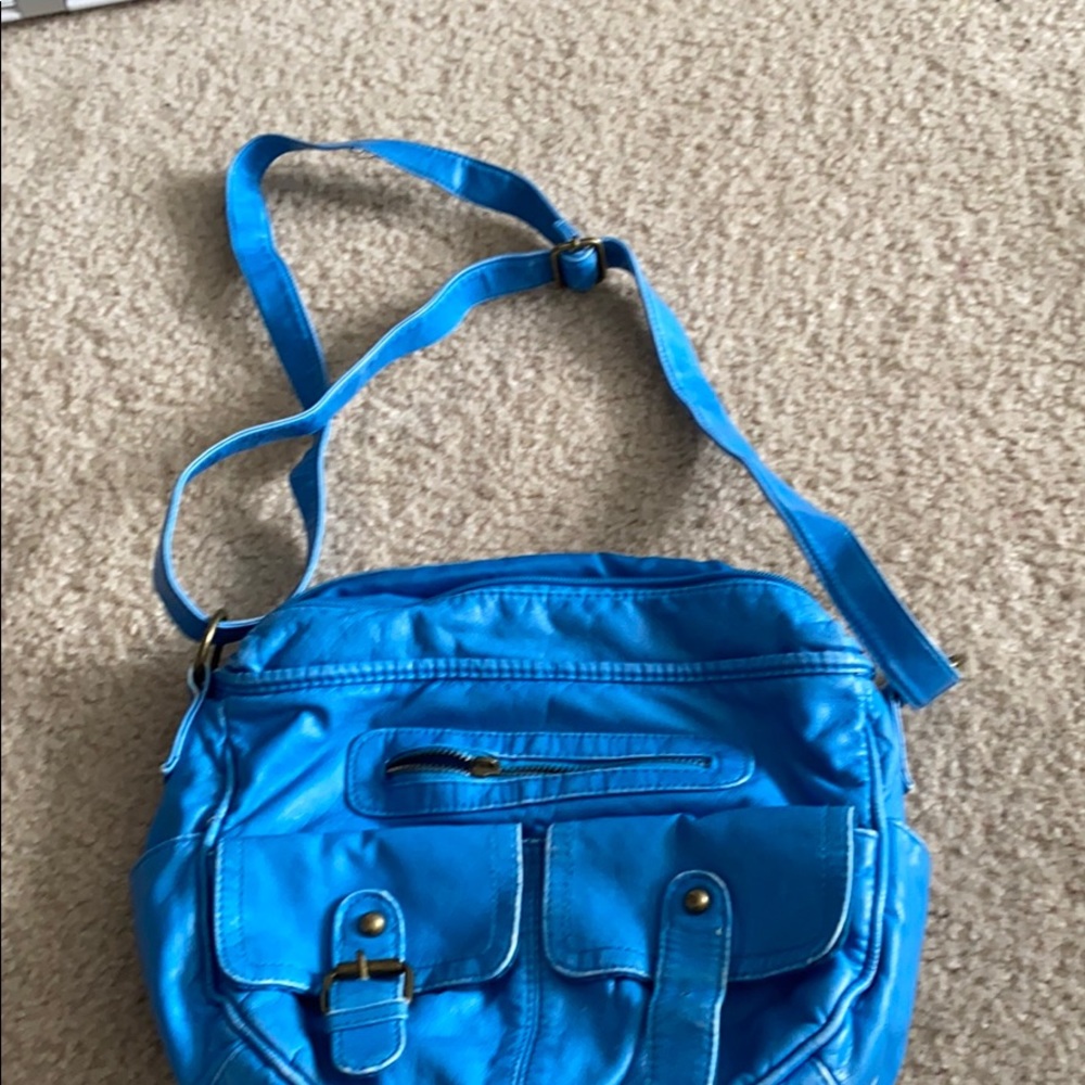 Blue purse